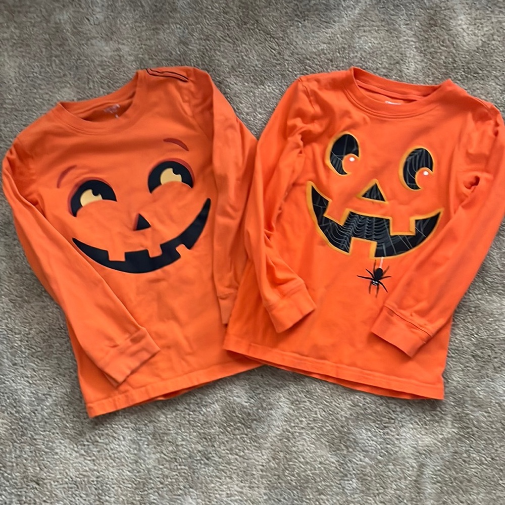 Pumpkin 🎃 shirts for your little spooky one